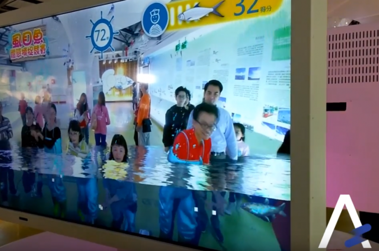 北門遊客中心AR互動體驗設施 | Fish Catching & BaySalt AR
